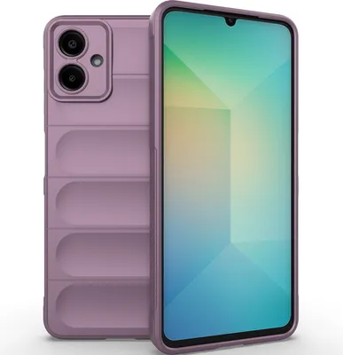 Image de Etui pour Samsung Galaxy A06 Soft TPU Silicone Shockproof Protective Case Purple