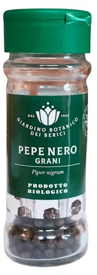 PIEPRZ CZARNY ZIARNISTY BIO 35 g - GIARDINO BOTANICO DEI BERICI