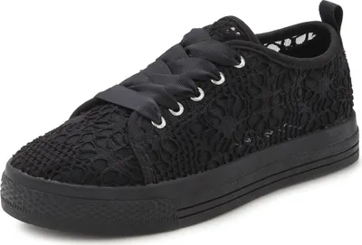 Produktbild von LASCANA Sneaker Schnürhalbschuhe, Freizeitschuhe, schwarz Größe 41