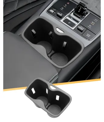 Image de Porte-gobelets pour console centrale, en TPE, compatible avec le BYD Sealion 07 EV, modèles 2024-2026