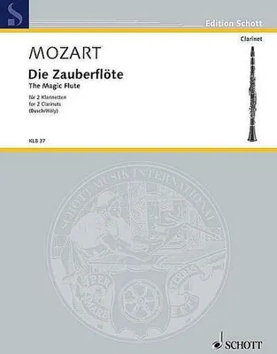 Produktbild von Die Zauberflötefür 2 Klarinetten