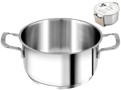Produktbild von Solidchoice – Kochtopf aus Edelstahl mit Induktionsboden, 28 cm