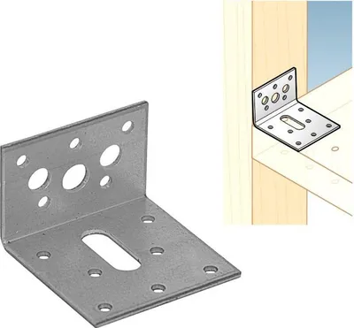 Produktbild von Winkel bauen. KR 2, 60x40x60x2,5 - Packung mit 1