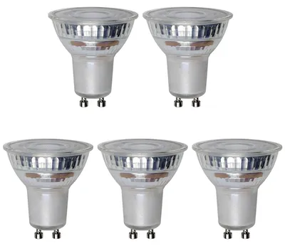 Produktbild von Spl GU10 LED-Spot 5,2W 440lm 3000K warmweiß 5 Stück dimmbar