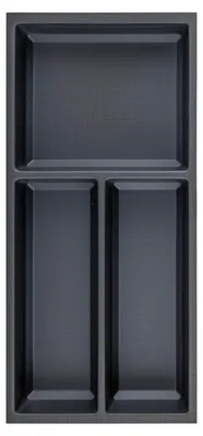 Produktbild von Agoform Besteck Organizer Sky Besteckeinsatz 220x53x473 Kunststoff schwarz