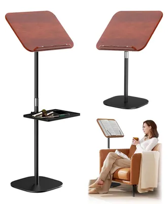 Stehtisch höhenverstellbar 80-130 cm Computertisch multifunktional
