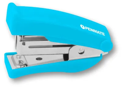 Immagine prodotto di Penmate Mini cucitrice azzurra, fino a 20 fogli