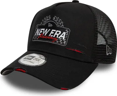 Zdjęcie produktu dla Czapka New Era Mesh Trucker Cap - MOTORSPORT Racing schwarz