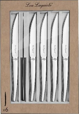 Produktbild von Set mit 6 steakmessern Laguiole 251306MB02K35