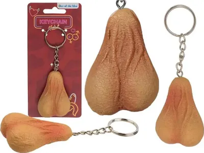 Image de OOTB Porte-clés métallique Testikel env. 6 cm