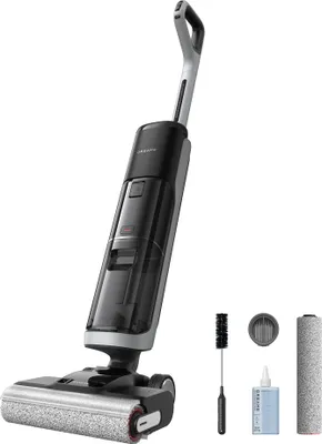 Produktbild von Dreame H14 Pro, Stabstaubsauger, Beutellos, Schwarz, Grau, 0,88 l, 0,65 l, Trocken&Nass