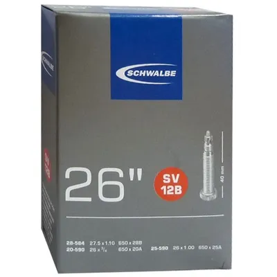Produktbild von Schwalbe SV12B 26x1.00 presta 40mm Schlauch
