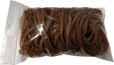 Produktbild von 100 g Gummiringe natur 60 mm Ø 2 x 3 mm breit
