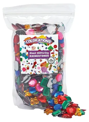 Productafbeelding van Colorations, knutselstenen, groot formaat - 453 gram - in diverse kleuren