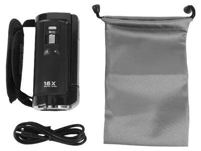 Obrázek produktu pro Videokamera, kamkordér, digitální videokamera, 2,7K, 50 MP, 2,8palcový displej, otočný LCD displej o 270 stupňů, 16násobný zoom, LED doplňkové osvětlení