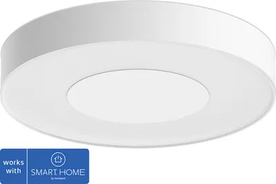 Obrázok produktu pre Philips Hue White and colour ambience 4116431P9, Inteligentné stropné svetlo, Bluetooth/Zigbee, Biela, LED, Kov, Žiarovky bez možnosti výmeny