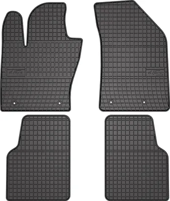 Image de 2016-2020 Jeep Compass Tapis de sol en caoutchouc noir 4 pièces
