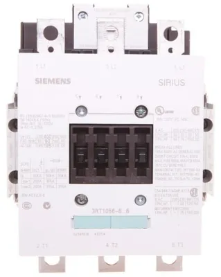 Imagen del producto de Schütz 90 kW / 400 V / AC-3, modelo 3RT1056-6AP36 (3RT10566AP36)