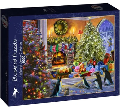 Immagine prodotto di Una vista magica sul Natale BlueBird 1 000 pezzi