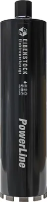 Obrázok produktu pre EIBENSTOCK Diamant-Nass-Bohrkrone 1 ¼" PowerLine Ø 127 mm, Nutzlänge 450 mm, 10 Segmente