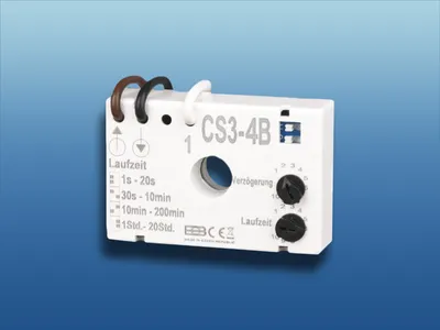 Produktbild von Elektro Bock Nachlaufrelais mit Einschaltverzögerung : CS3-4B Ausführung: CS3-4B