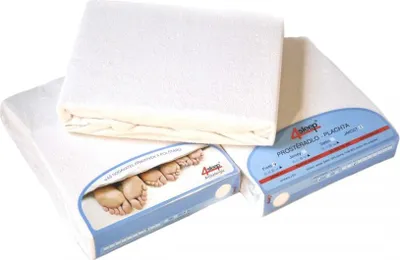 Obrázek produktu pro Prostěradlo froté s gumičkou  70/140 - 1 - bílé