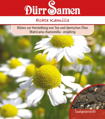 Produktbild von Echte Kamille | Kamillesamen von Dürr Samen