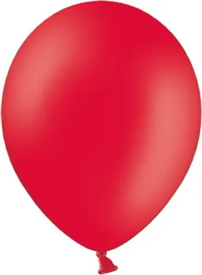 Immagine prodotto di Palloncini 23 cm, rosso pastello (1 confezione / 100 pezzi)