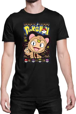 Produktbild von Herren T-Shirt Japan Manga Anime Comics Pokemon 031, Man S / Schwarz