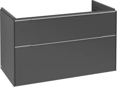 Image de Villeroy & Boch Subway 3.0 armoire sous lavabo, 2 tiroirs, 973x576x478mm, C57000VR