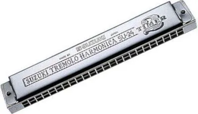 Immagine prodotto di Suzuki Music SU-24 Twotimer, armonica cromatica diatonica a 24 tasti