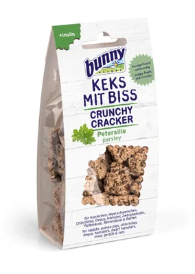 Produktbild von Bunny Tiernahrung Keks mit Biss Petersilie 3x50g