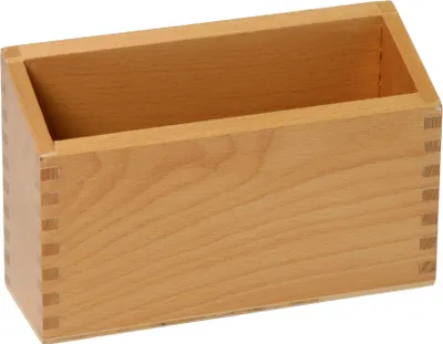 Produktbild von Betzold Holzbox für 10 Fühl- und Tastplatten