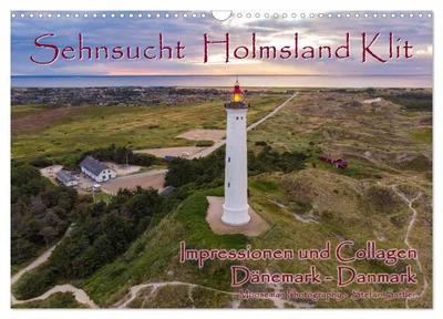 Immagine prodotto di Nostalgia di Holmsland Klit – Immagini e collage (calendario da parete 2027, formato DIN A3 orizzontale), calendario mensile CALVENDO