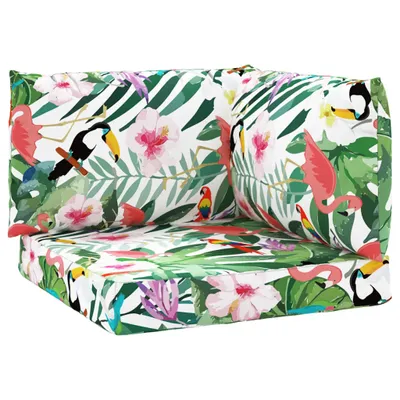 Image de vidaXL Coussin pour palette 3 pcs. Tissu Oxford multicolore