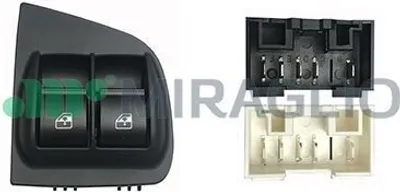Produktbild von MIRAGLIO 121/FTP76001 Fensterheberschalter für FIAT Doblo Cargo (223) Vorne Links Fensterheber Schalter