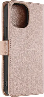 Produktbild von Avizar, Kunstleder-Klappetui mit Standfunktion für Apple iPhone 15 Pro, Rosa