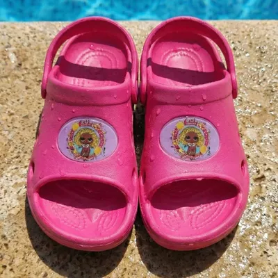 Produktbild von LOL Surprise Kinder Clogs Sandalen Badeschuhe Latschen – Rosa / 28/29