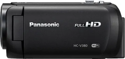 Produktbild von Panasonic HC-V380 - Camcorder - 1080p / 50 BpS - 2.51 MPix - 50x optischer Zoom - Flash-Karte