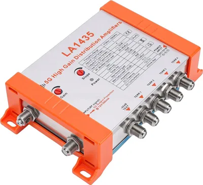 Produktbild von 35 dB Verstärkungsverstärker 4-Wege-Verteiler Verstärker unterstützt 5G LTE Filter für TV EU-Stecker