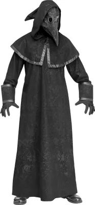 Produktbild von Gothic Pestdoktor Karneval Faschingskostüm Herren Größe: M-L