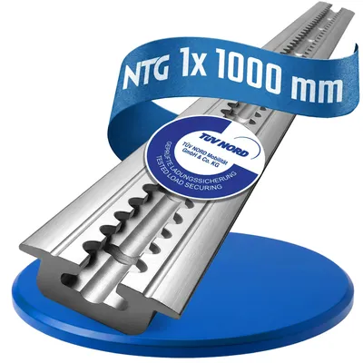 Produktbild von Airlineschiene Zurrschiene zur Bodenmontage 1000mm