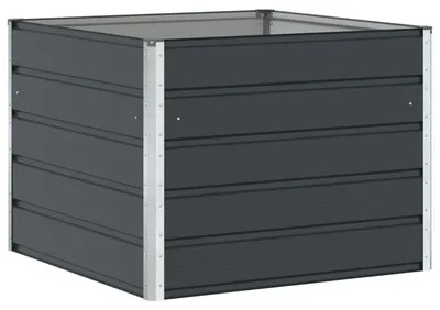 Produktbild von Pflanzkübel Anthrazit 100 x 100 x 75 cm Stahl