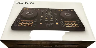 Produktbild von Pioneer DDJ-FLX4, USB Typ-C, USB, 3,5 mm, USB, 5 - 9 V, 482 mm