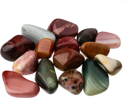 Produktbild von NKlaus 900g Jaspis Imperial 35 - 55 mm Heilsteine Gestein für Schmuck und Dekoration 14686