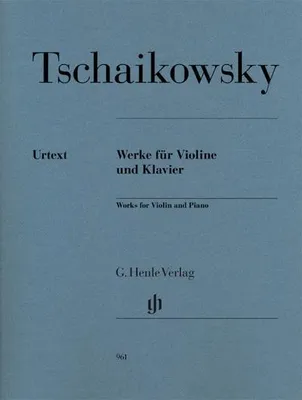 Produktbild von Peter Iljitsch Tschaikowsky - Werke für Violine und Klavier