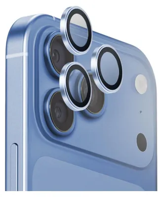 Zdjęcie produktu dla Szkło na aparat UNIQ Optix Aluguard do iPhone 18 Pro / 18 Pro Max niebieski