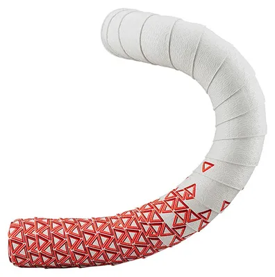 Produktbild von Deda Lenkerband Loop 200 cm, 2,5 mm Polyurethan+ EVA + Gel weiß-rot