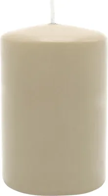 Produktbild von Stumpenkerze aus Paraffin, Sahara, WENZEL, 80/60 mm, Brenndauer ca. 22h, selbstverlöschend