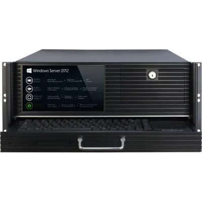 Produktbild von Intertech Case Ipc Server 4U-4452-Tft
